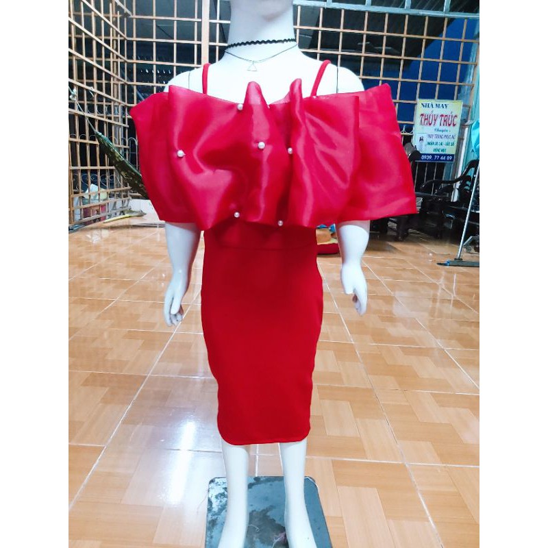 Đầm body bé gái