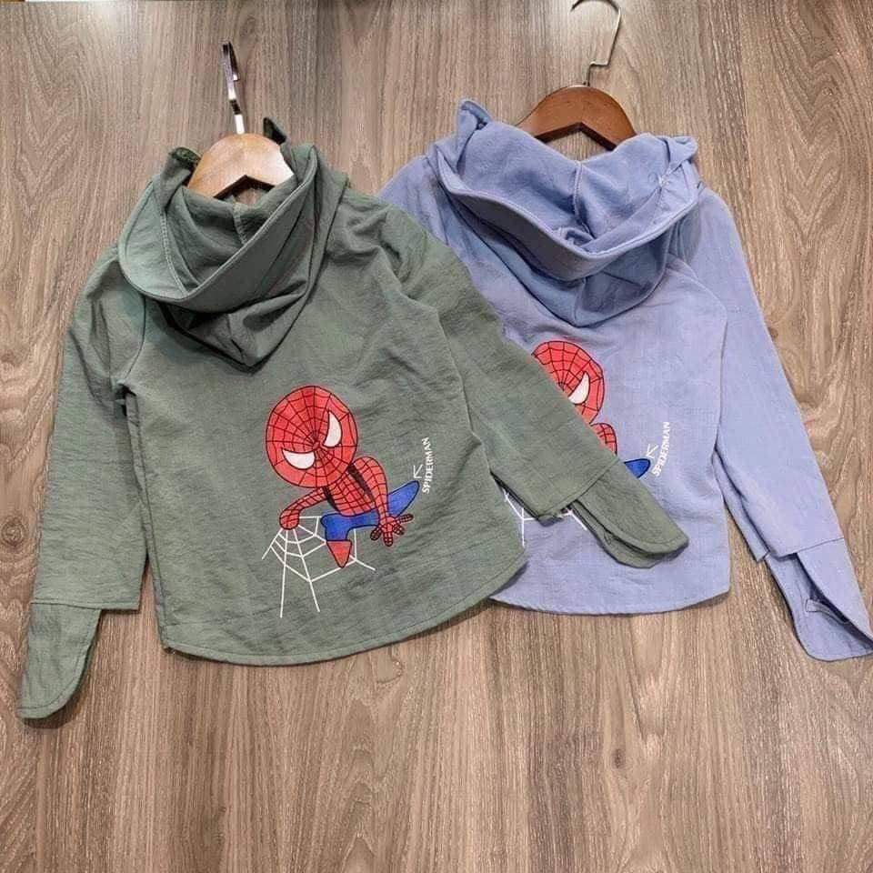 Áo chống nắng cho bé - NGƯỜI NHỆN hàng hot 🔥