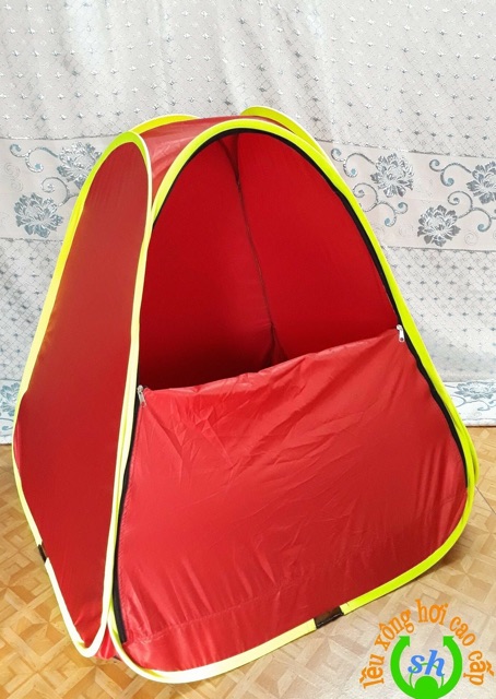 Lều xông hơi tự bung cao cấp tặng miếng lót lều