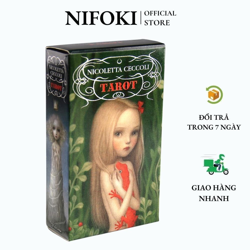 Bộ bài Nicoletta Ceccoli Tarot Oracle Thường Nifoki D5