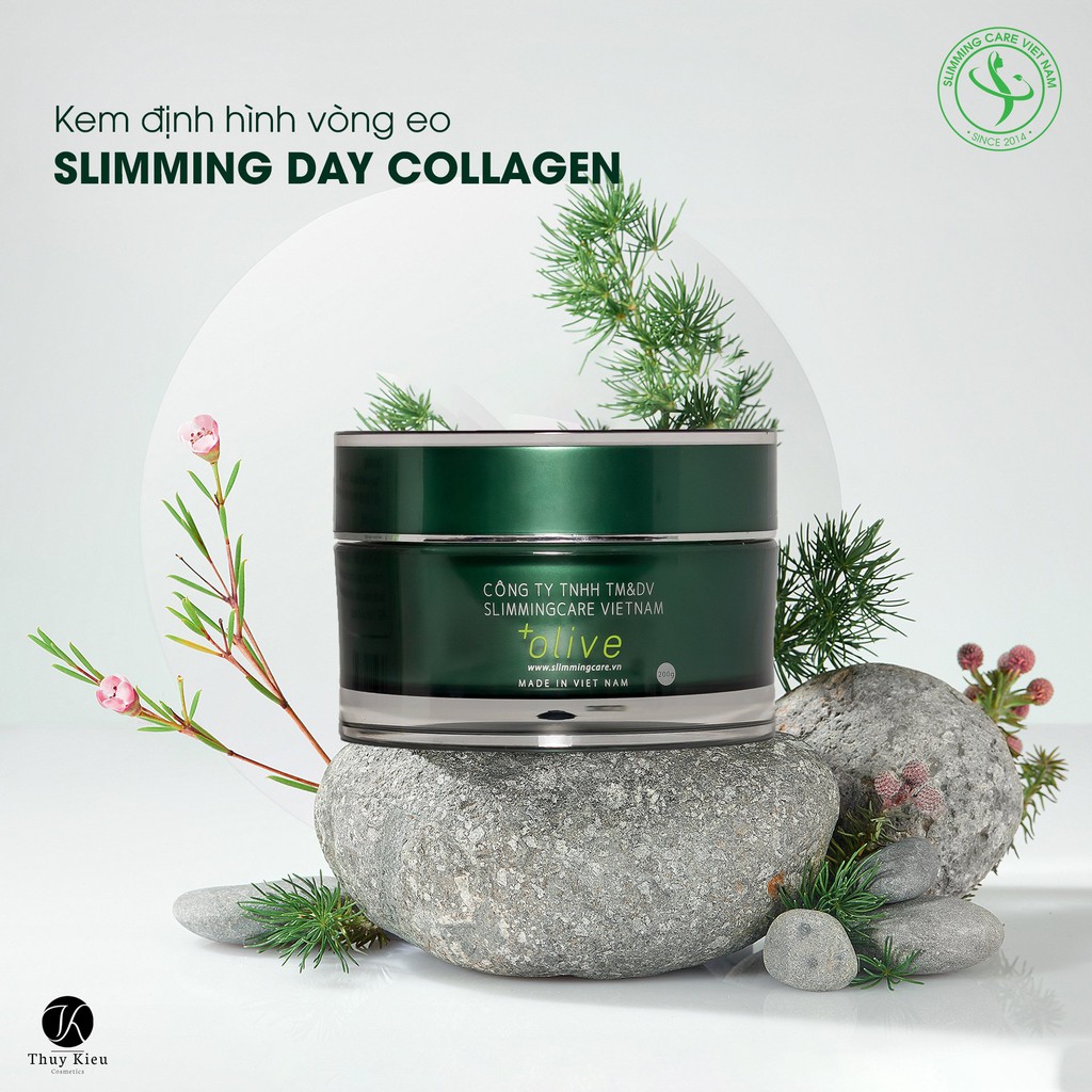 Sliming day collagen Kem tan mỡ