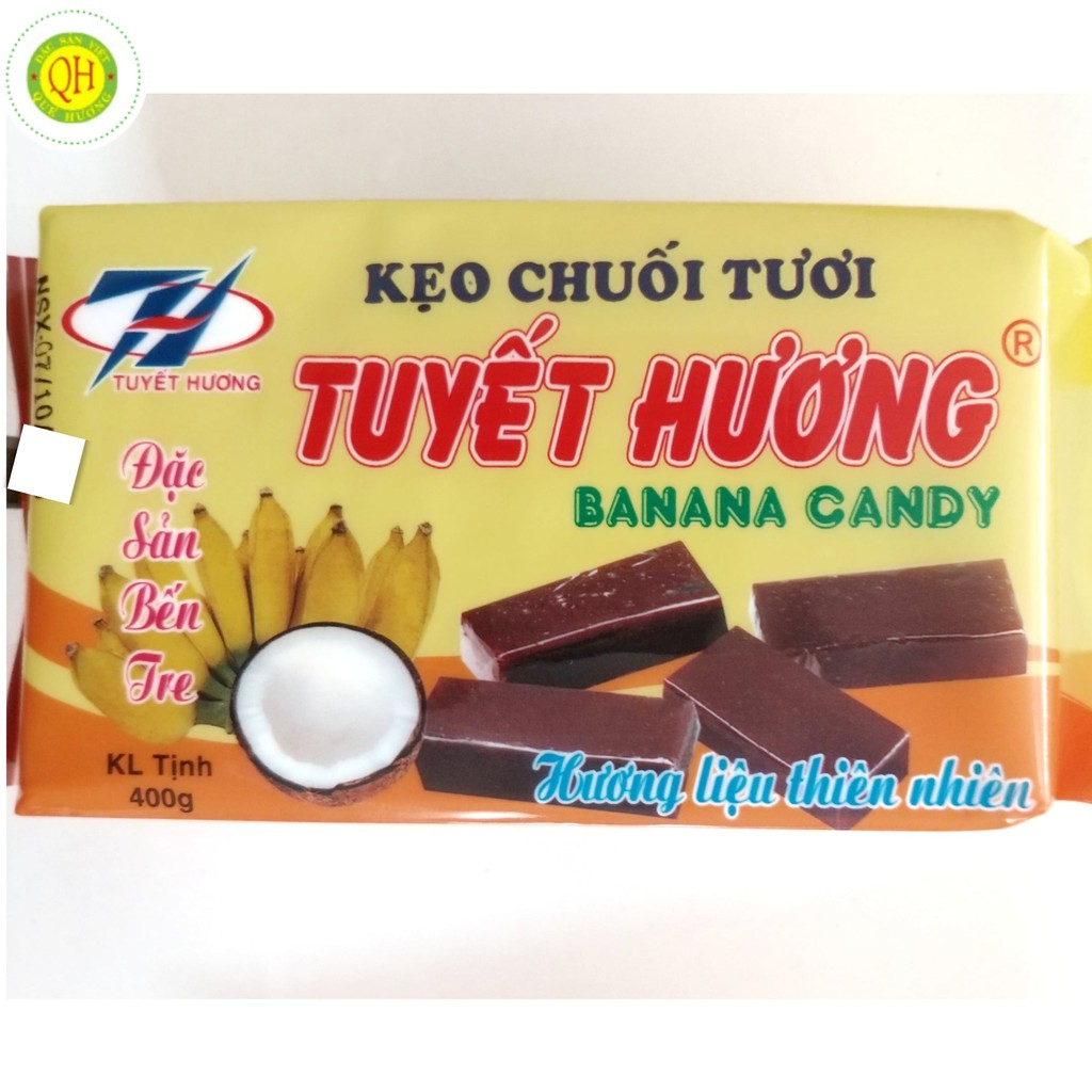 Kẹo chuối tươi Tuyết Hương gói 400g