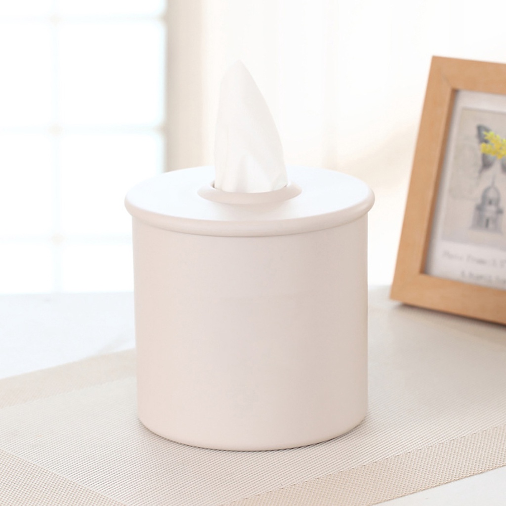 Hộp đựng khăn giấy cuộn hình tròn tinh tế độc đáo