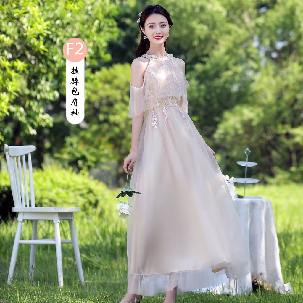 Đầm phù dâu ôm dáng thiết kế mới nhiều kiểu tùy chọn thời trang