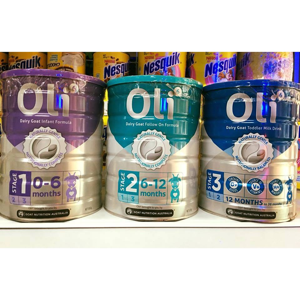 Sữa Dê Oli úc 900gr