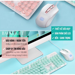 COMBO Bộ Bàn Phím Và Chuột Có Dây N520 Cao Cấp Giá Rẻ