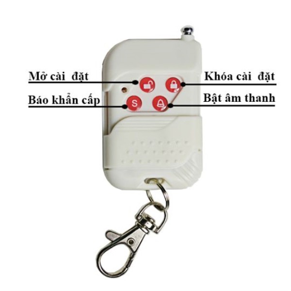 Chuông Cửa Báo Động Chống Trộm KW-008S-1R