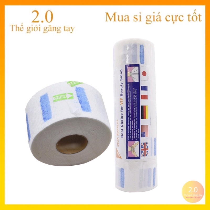 GIẤY CUỐN CỔ CHẶN TÓC. Dùng Cho Các Salon Và Spa Cao Cấp NAMI