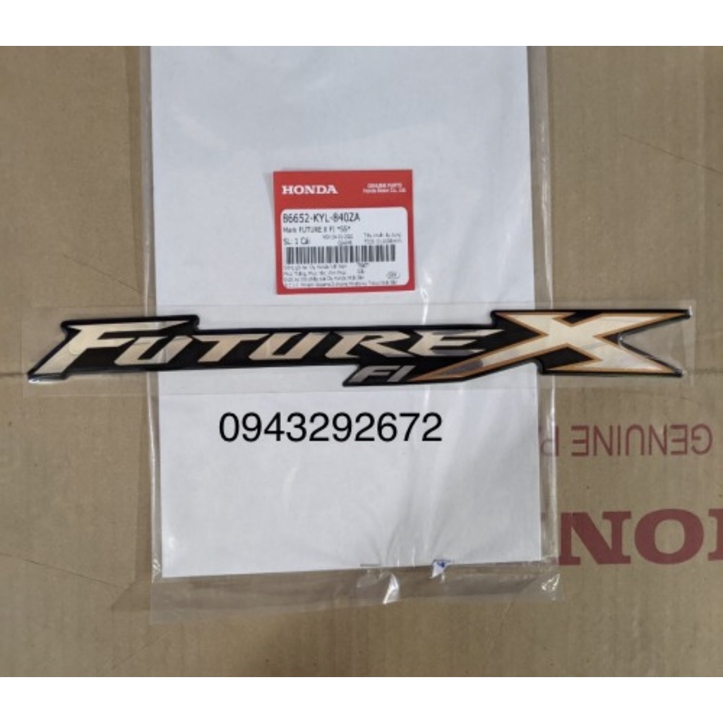 Tem Sườn Nổi Mark FUTURE X FI Honda