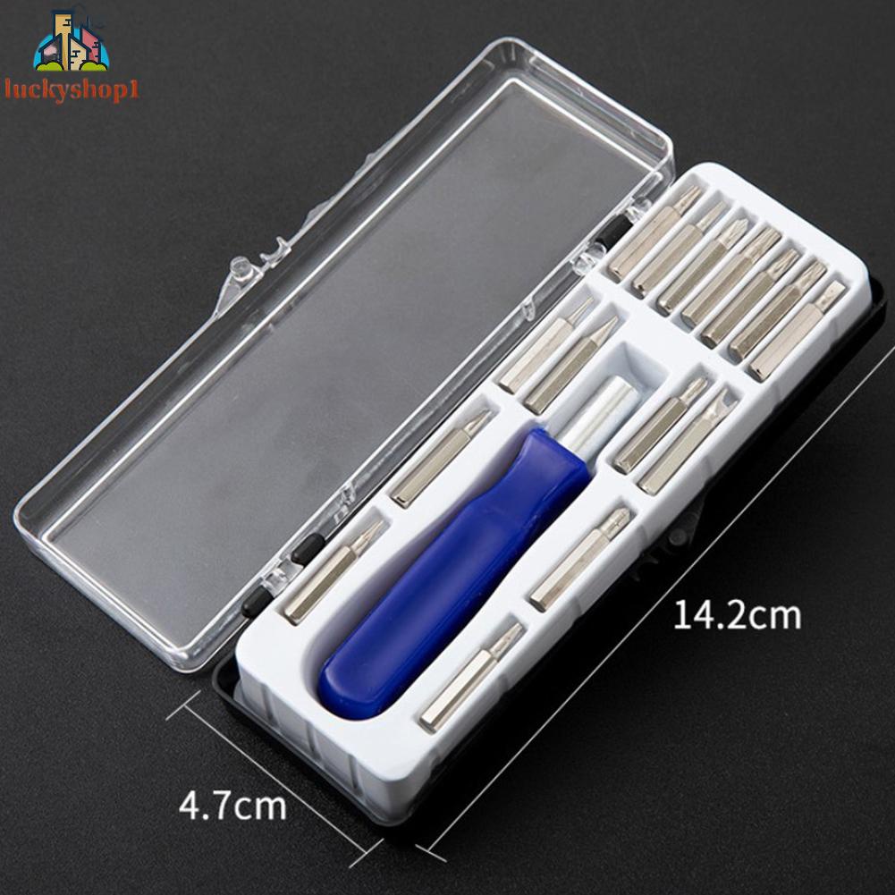 ❤❤❤(Hot products for family life)Screwdrivers Household Repair Tool Screwdriver 16-in-one Household Universal
