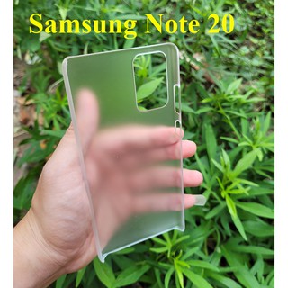 Ốp lưng Samsung Note 20ultra/ Note 20/ Note 10/ Note 9/ Note 8/ Note 10 plus nhựa CỨNG NHÁM MỜ