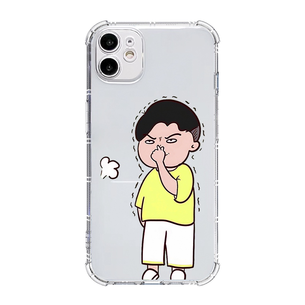 Ốp lưng iphone đôi xì hơi chống sốc trong suốt case 14plus 14 pro max 13 12 promax 11 mini 6 6s 7 8 plus x xr xs Se