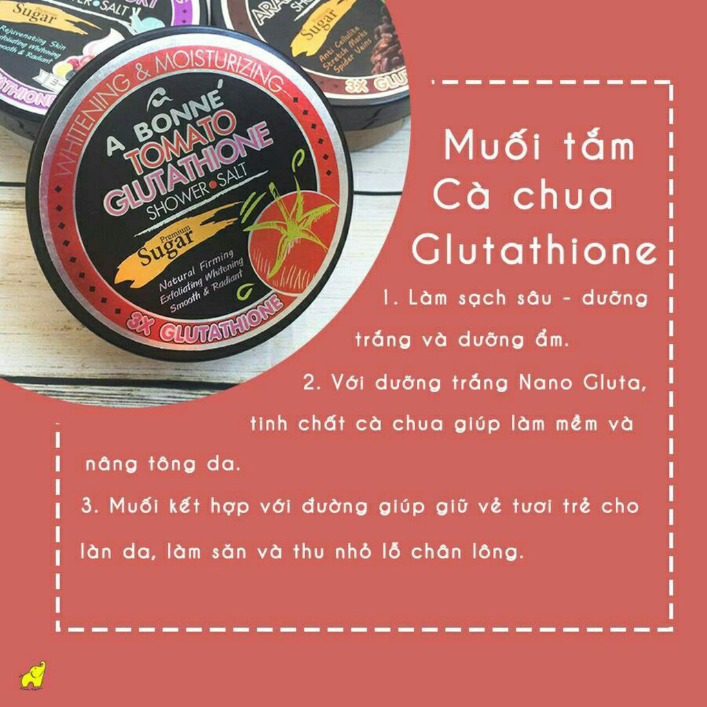 Muối Tắm Cà Chua Spa ABonne Hũ 350g