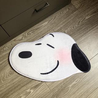 Thảm Chùi Chân Thấm Hút Tốt In Họa Tiết Hoạt Hình Snoopy Đáng Yêu