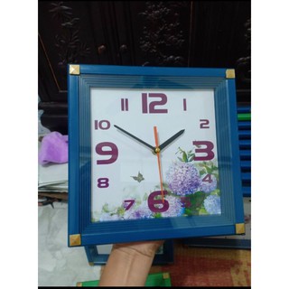 Đồng hồ treo tường vuông(giao mầu ngẫu nhiên)