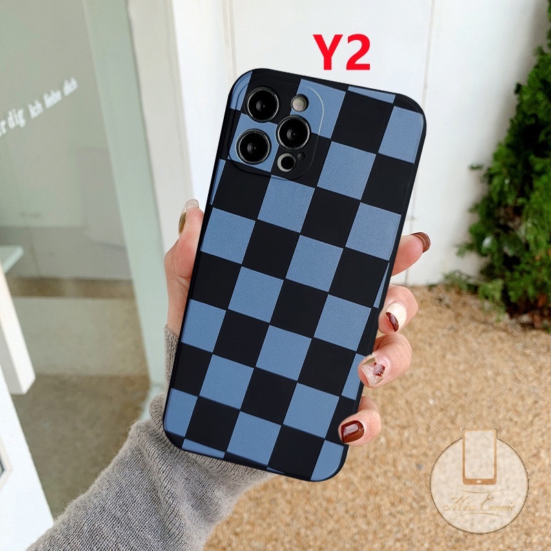 Ốp điện thoại tpu mềm sọc ca rô cho Xiaomi Redmi 9 10 9A 9T 9C NFC Redmi Note 10 10S 10 Pro Max
