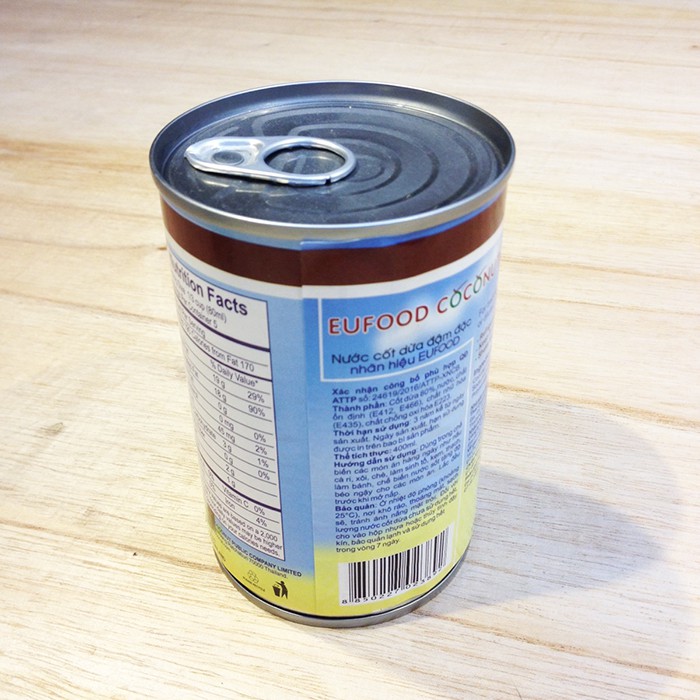 Nước cốt dừa Eufood Thái Lan 400ml - Nước cốt dừa Thái Lan