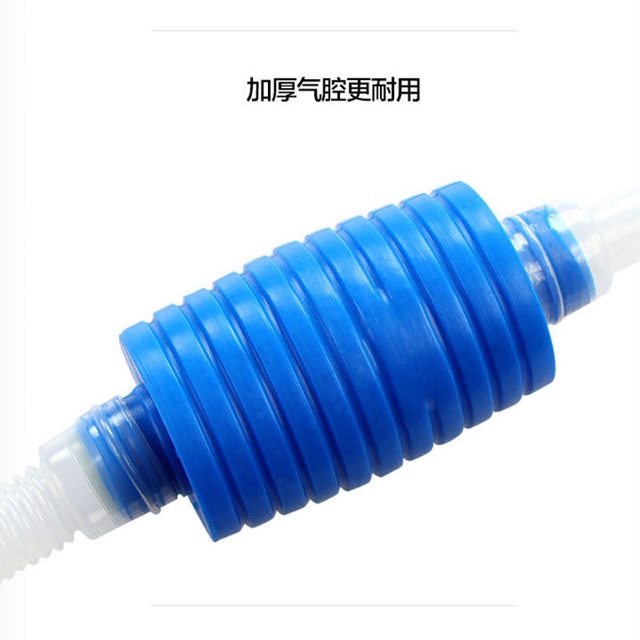 Bơm tay thay nước hồ cá - hút cặn bể cá