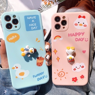 [TẤT CẢ DÒNG MÁY] ỐP LƯNG GẮN PHỤ KIỆN NỔI XOAY 3D HAPPY DAY SIÊU CƯNG CHO IPHONE 6 ĐẾN 12PROMAX