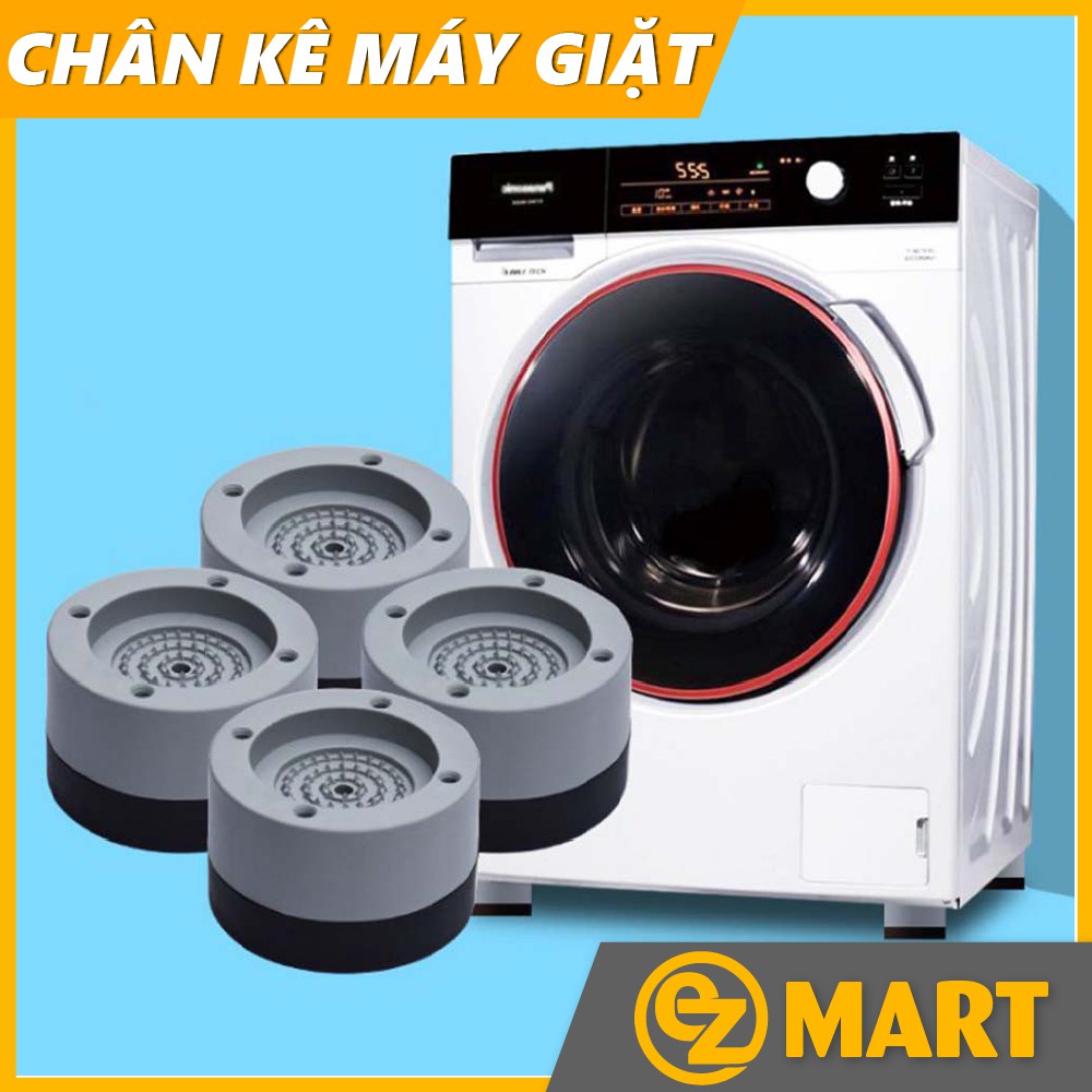 Hộp 4 Chân Kê Máy Giặt, Tủ Lạnh, Chống Rung, Chống Ồn