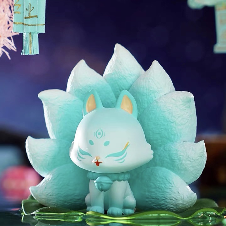 Mô Hình Búp Bê Nine Ancient Fox Auspicious Omen Series Dễ Thương