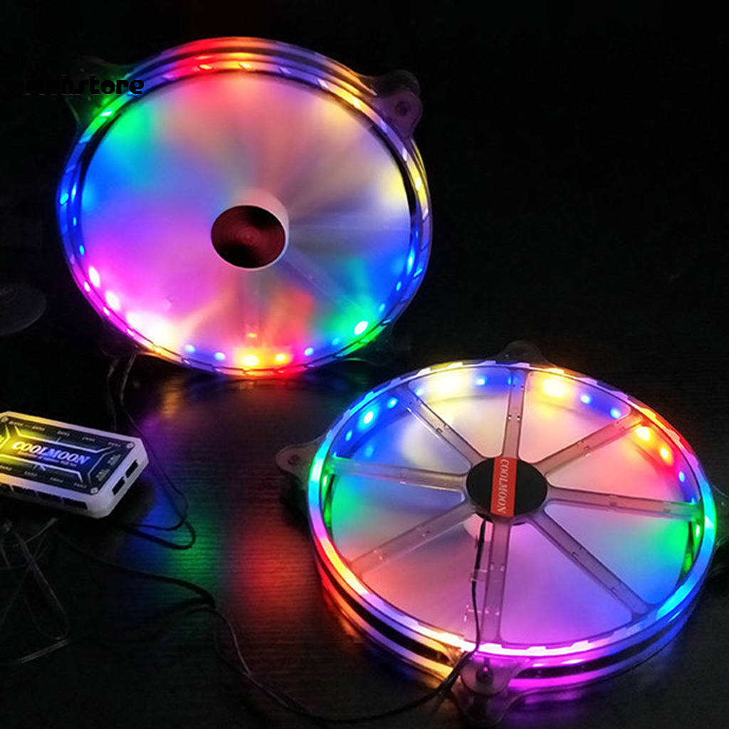 Quạt Tản Nhiệt 20cm Xdnzx Coolmoon Cr200 Rgb Cho Pc