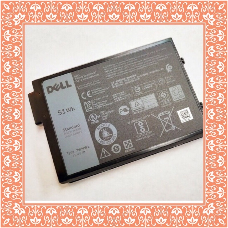 Pin Laptop Dell Latitude 5420 5424 7424 7WNW1 51W