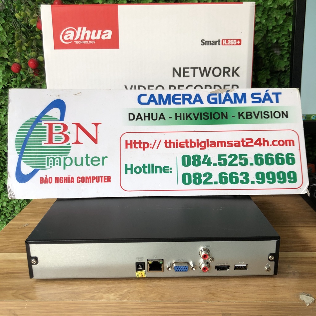 [Mã 159ELSALE hoàn 7% đơn 300K] Đầu ghi hình Dahua NVR 4116HS-4KS2/L hỗ trợ camera lên tới 8MP