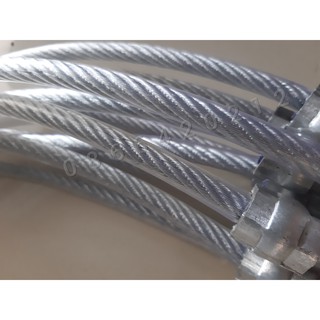 Dây cáp khóa xe 60cm, 80cm, 1m