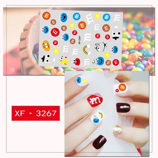 Bộ sticker dán móng tay