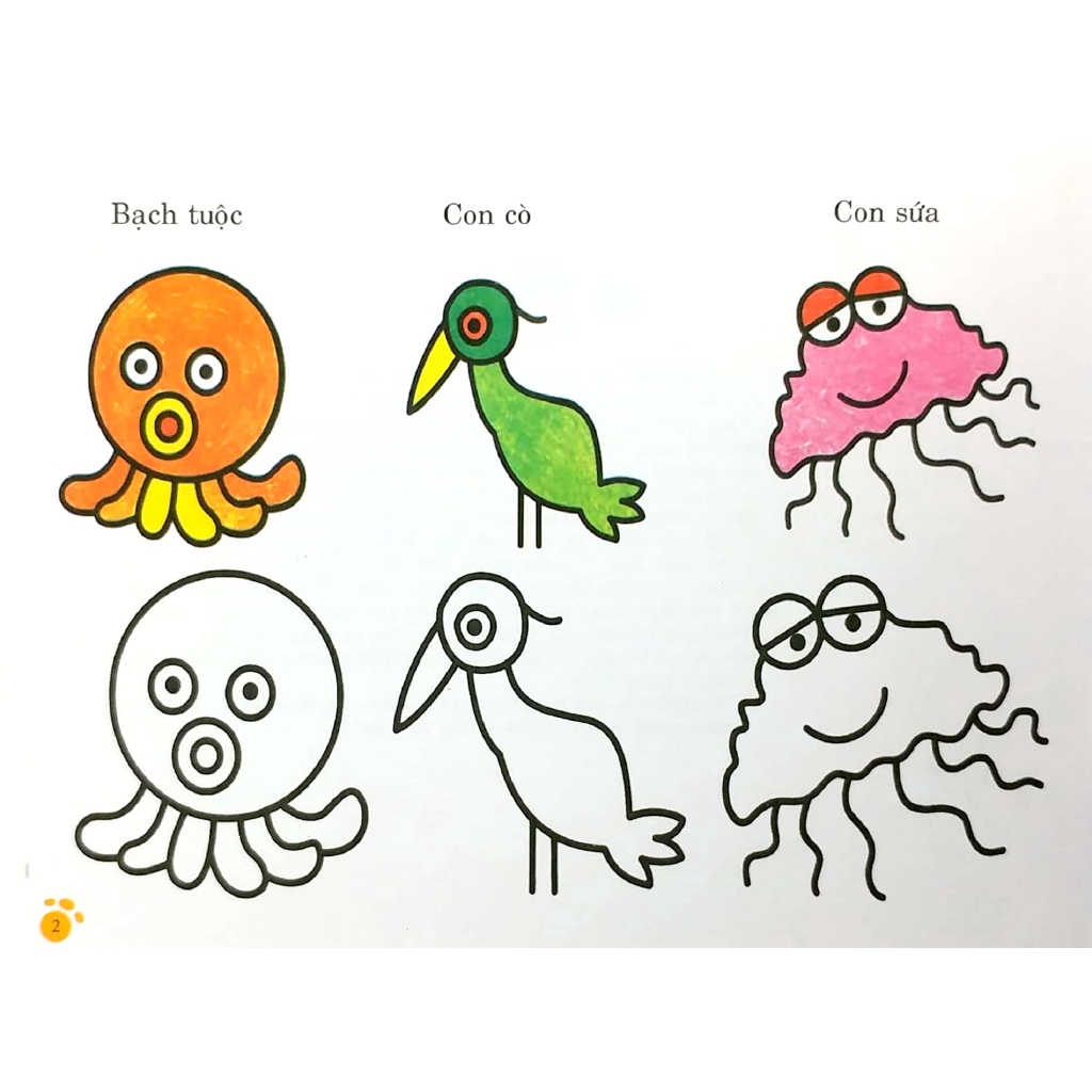 Sách - Bàn Tay Nhỏ Vẽ Tranh - Động Vật Đáng Yêu