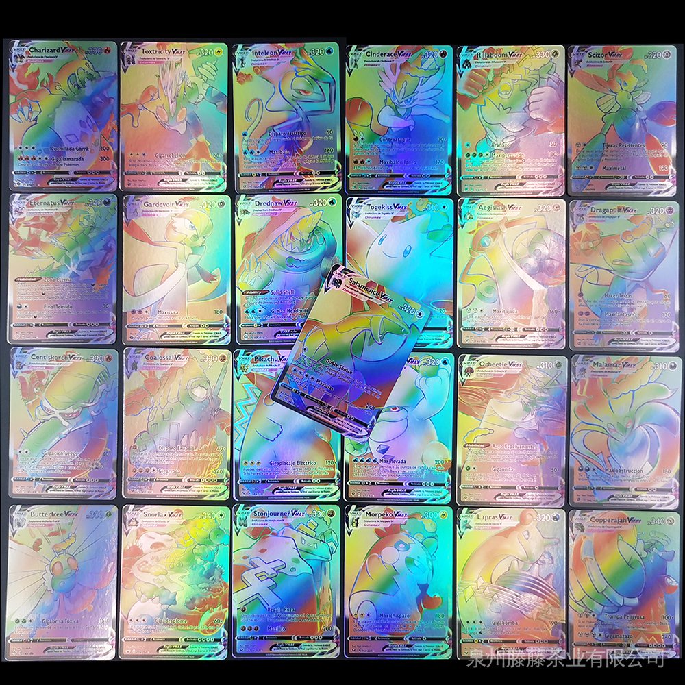 Mới tinh Bộ Bài Pokemon Màu Cầu Vồng WB5I pokemon cards pokemon tcg vmax