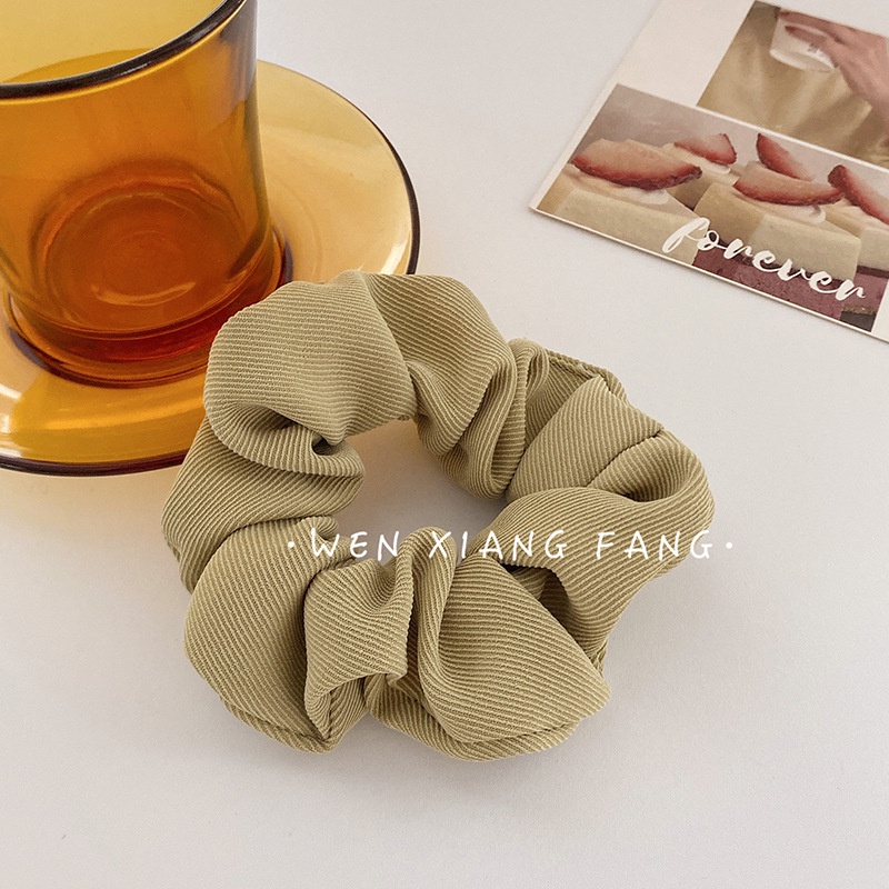 Dây buộc tóc thiết kế mới ngọt ngào dễ phối đồ phong cách Hàn Quốc
