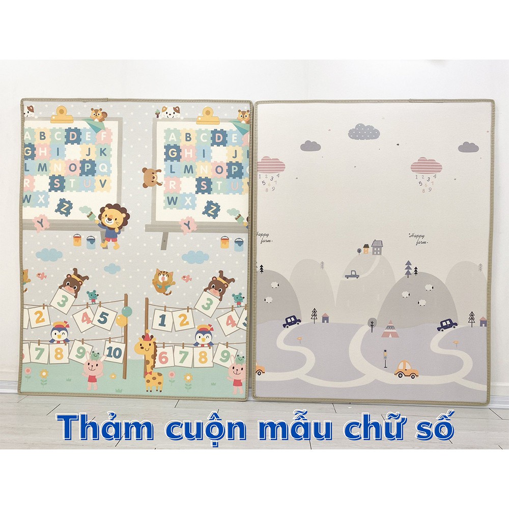 Thảm Cho Bé Chơi Thảm Xốp Trải Sàn Cuộn Umoo Chính Hãng