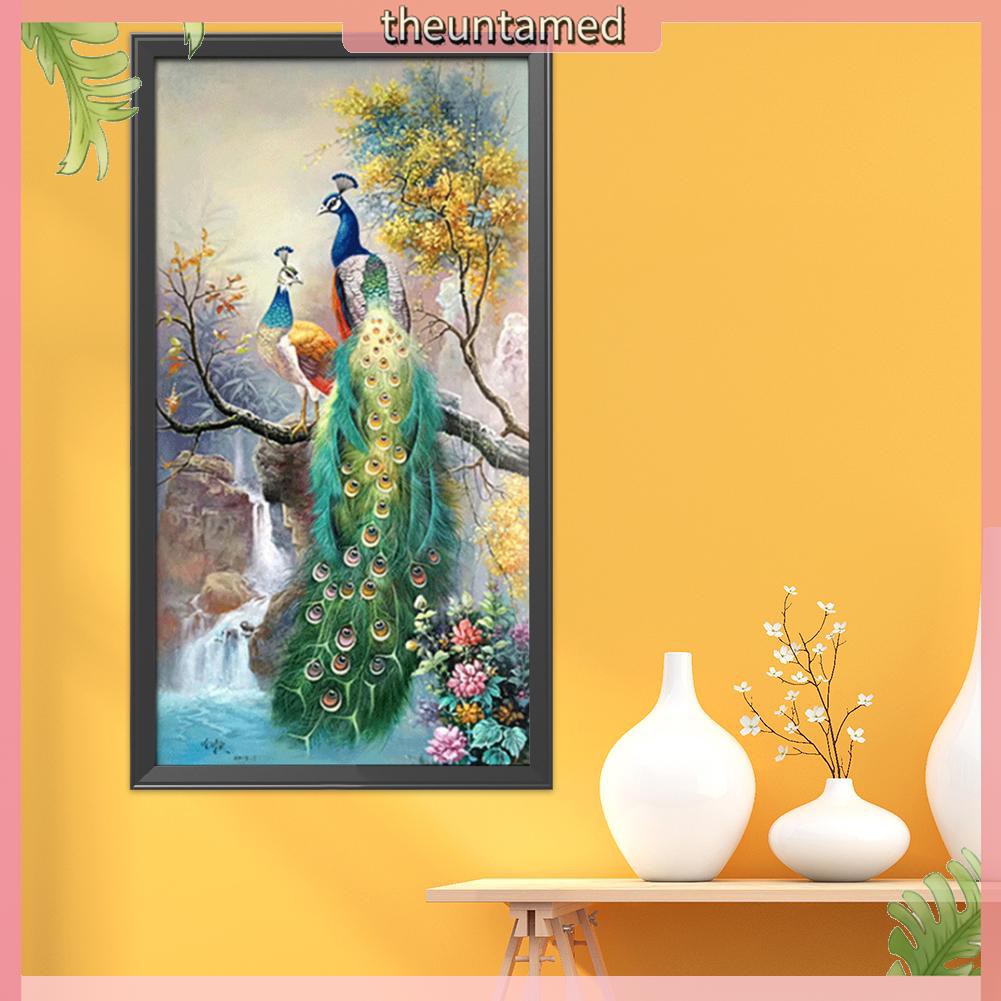 Tranh Thêu Chữ Thập Diy 11ct Hình Con Công | BigBuy360 - bigbuy360.vn
