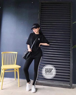 Set thể thao viền sọc