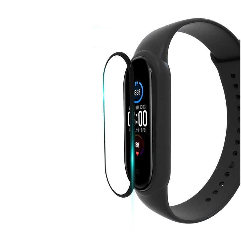 AMORUS Miếng Dán Bảo Vệ Màn Hình Mềm Mại Cho Xiaomi Mi Band 5