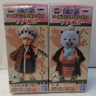 Mô hình One Piece Law và Bepo trang phục Wanko WCF