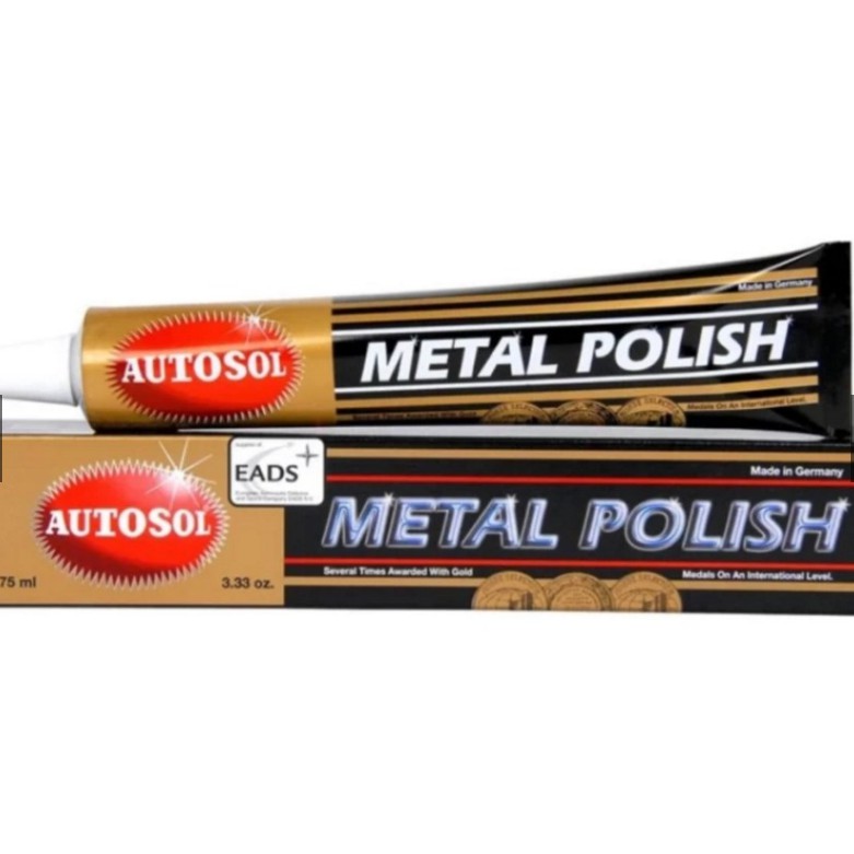 Kem đánh bóng Inox, kim loại, Đồng Autosol Metal Polish công nghệ Đức tuýp 75ml 2018 giá sock !!!