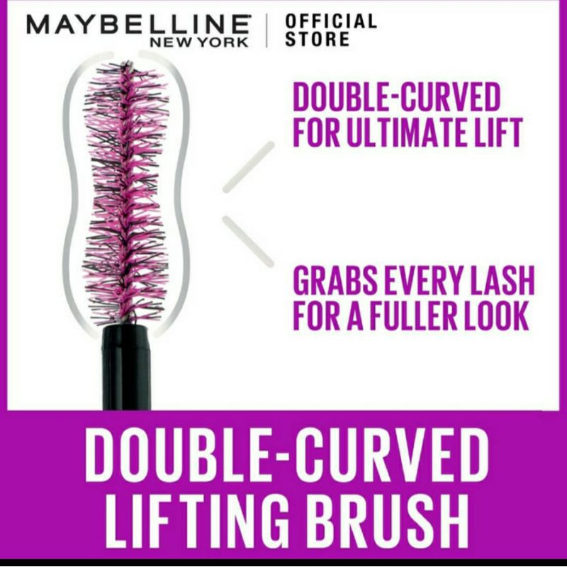 (Hàng Mới Về) Mascara Maybelline Màu Đen Chống Thấm Nước Lâu Trôi | BigBuy360 - bigbuy360.vn
