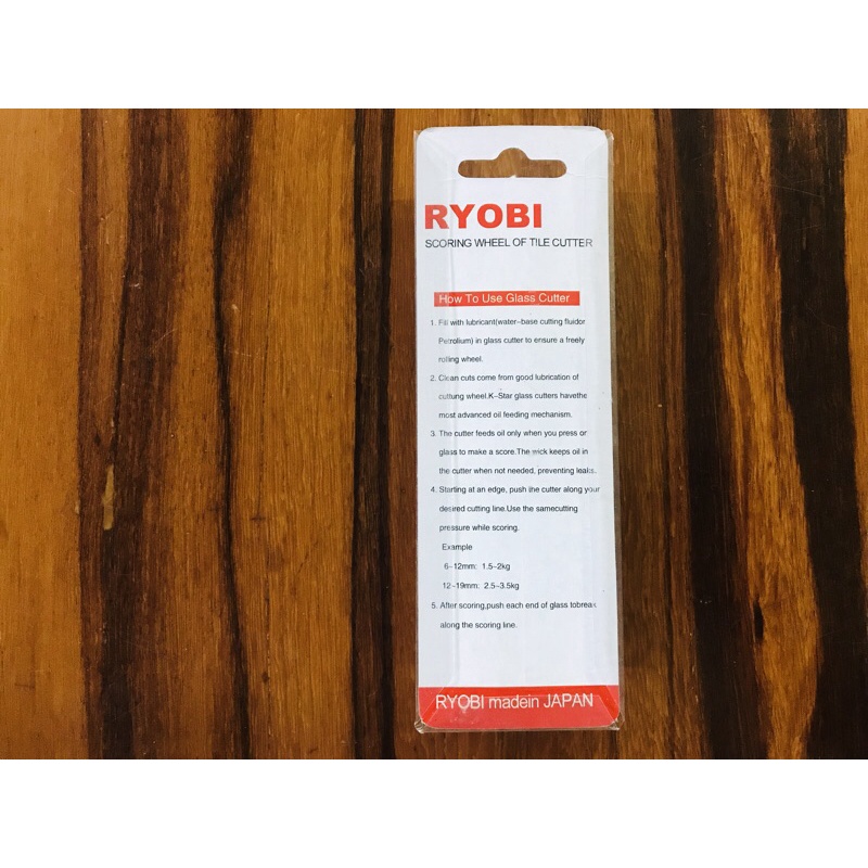 LƯỠI CẮT GẠCH CÂY BÚT RYOBI BÁNH XE 8MM JAPAN NEW 100%