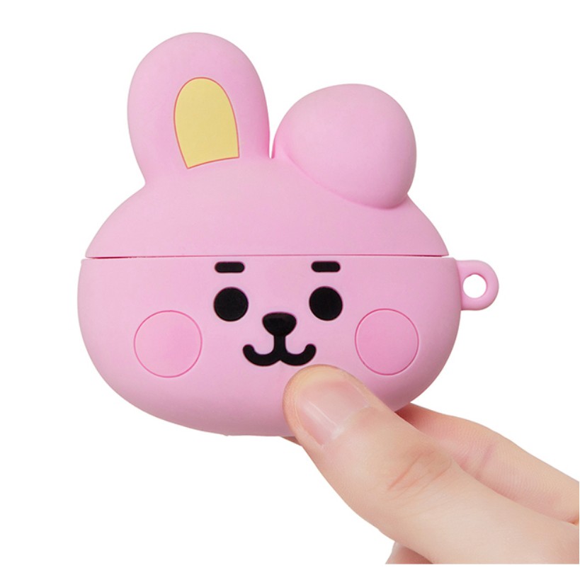 Vỏ Bảo Vệ Hộp Sạc Tai Nghe AirPods PRO 1nd / AirPods PRO 2nd Hình BT21 Dễ Thương