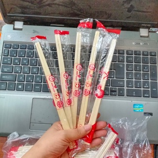 100 đôi Đũa Gỗ nhật 🇯🇵 bọc nilon Opp