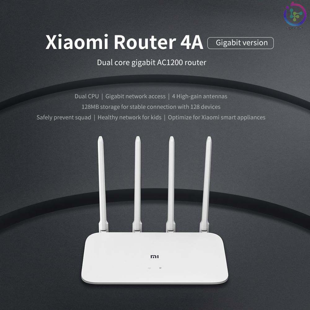 Thiết Bị Khuếch Đại Sóng Wifi Không Dây 4a 2.4ghz 5ghz 1167mbps 4 Ăng Ten Tốc Độ Cao 128mb