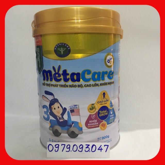 Sữa Metacare 3 - lon 900g ( date: 5/2023 )