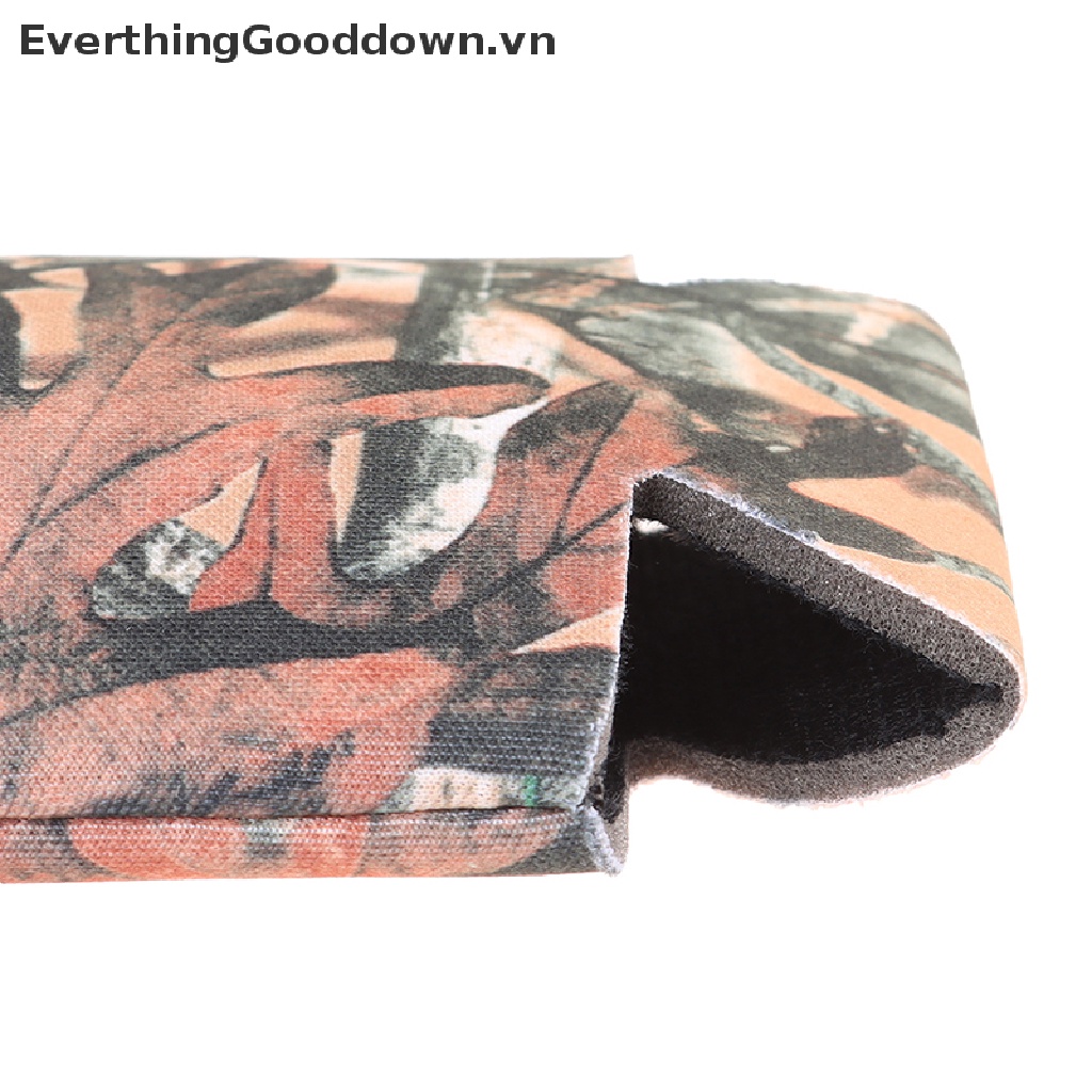 Everthinggooddown Set 5 Vỏ Bọc Lon Bia Bằng Cao Su Tổng Hợp Nhỏ Gọn Dùng Khi Đi Cắm Trại