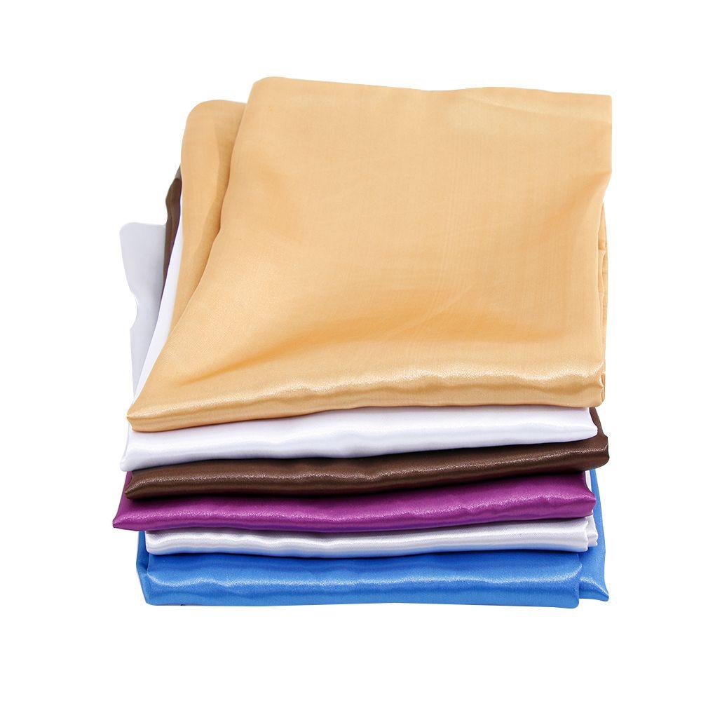 Bộ 1 / 2 Vỏ Gối Vải Lụa Satin Mềm Mại Chất Lượng Cao