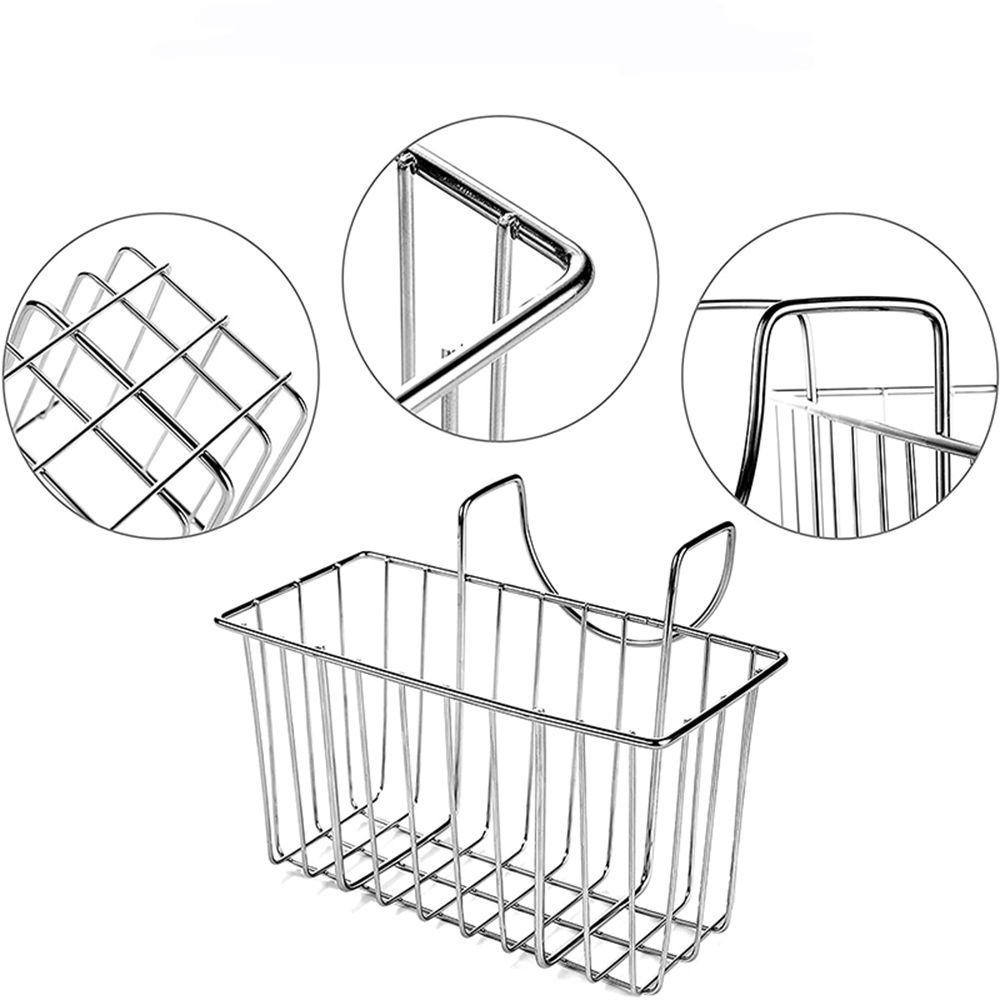 Rổ Đựng Đồ Dùng Bằng Inox Thân Thiện Với Môi Trường Tiện Dụng Cho Bồn Rửa Nhà Tắm