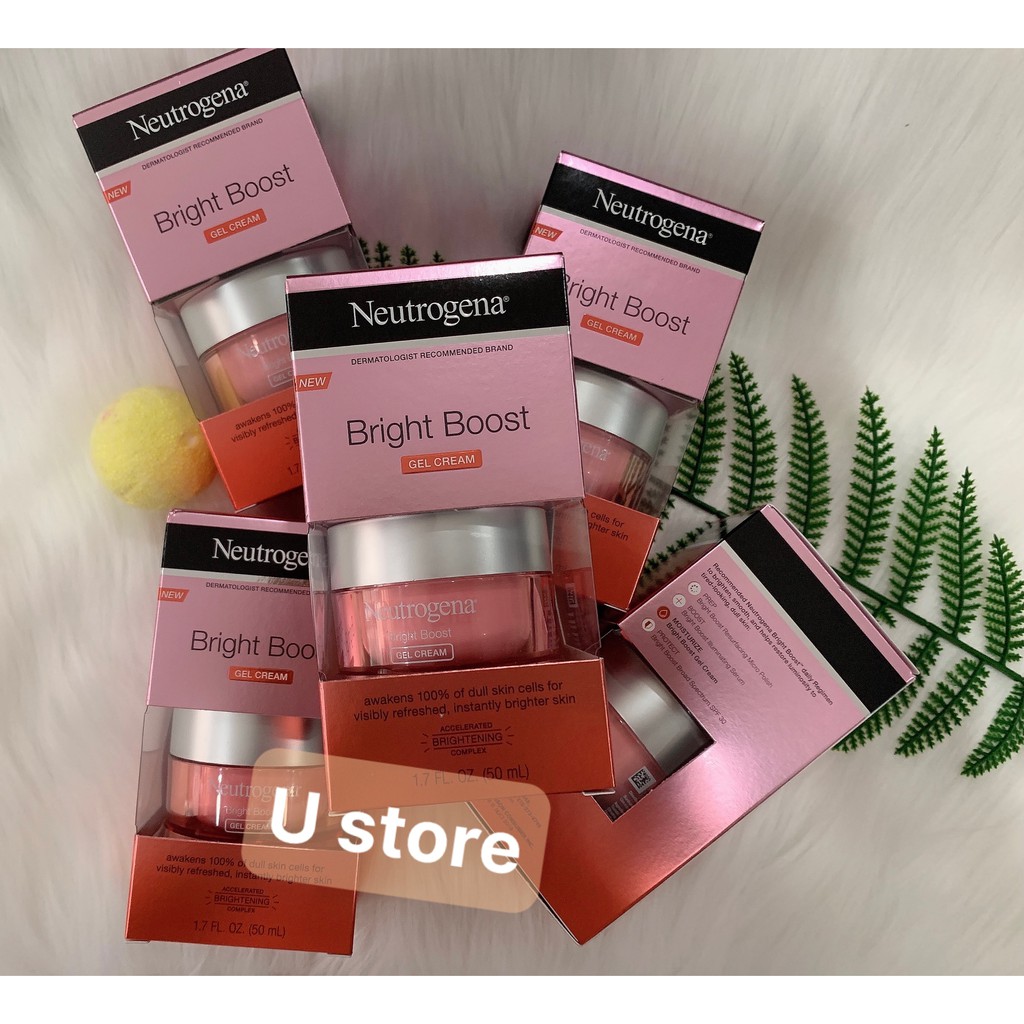 Kem dưỡng ẩm làm sáng da Neutrogena Bright Boost Gel cream 50ml