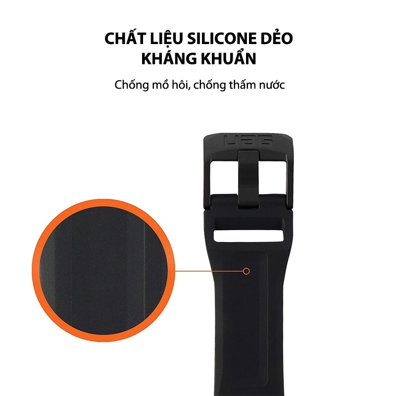 [HÀNG CHÍNH HÃNG] Dây UAG Scout Silicone cho Apple Watch series 7/6/5/4/3/2/1